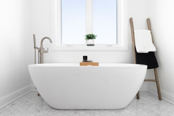 Freestanding Tub Installation in Canton